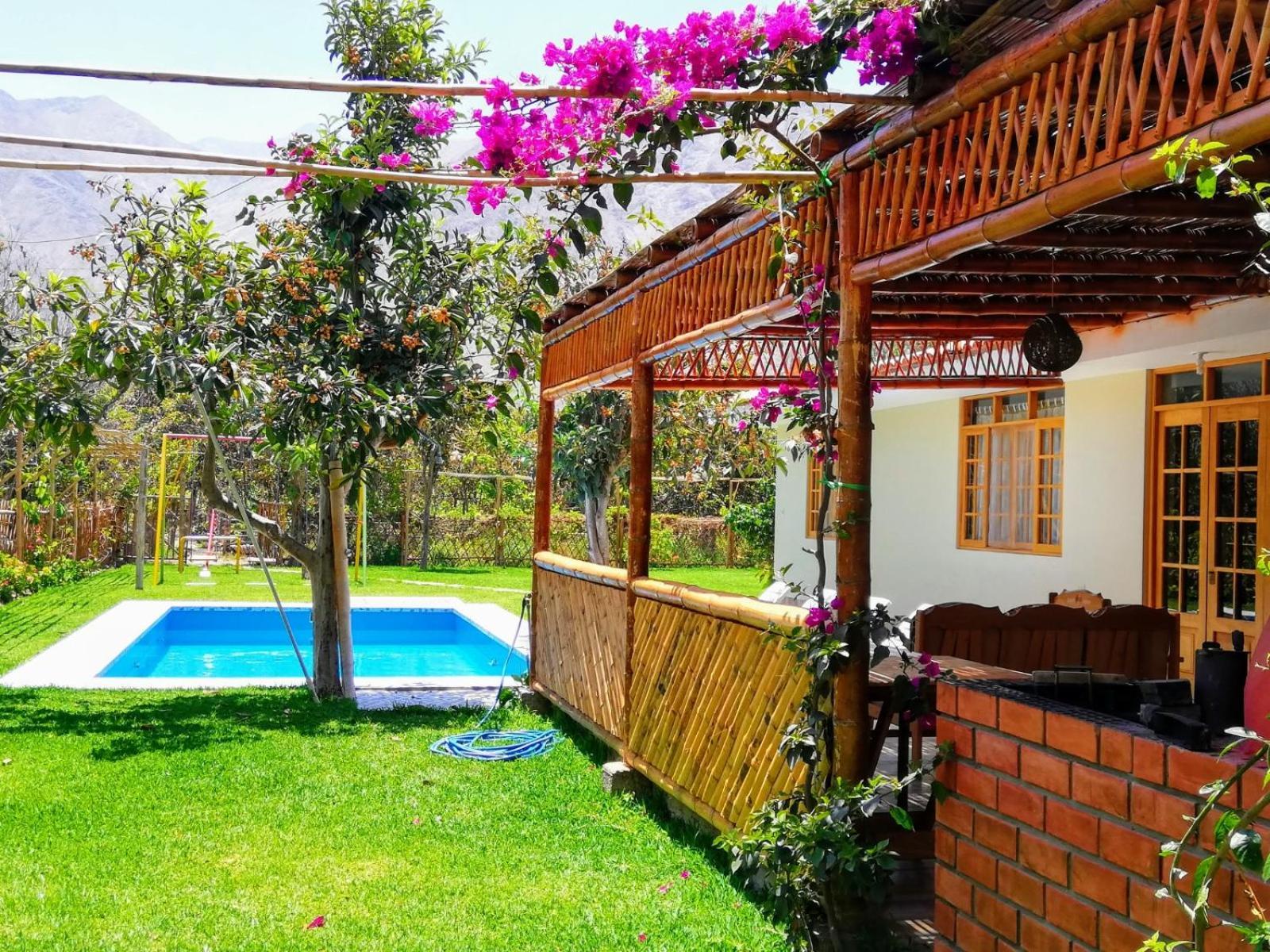 Casa De Campo Chinkay - Lunahuaná 外观 照片